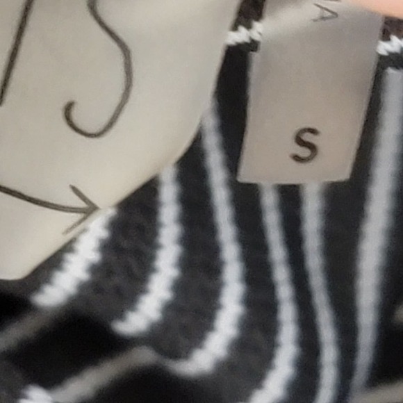 La Hearts Black and white pinstripe Fit & flare - Picture 10 of 12